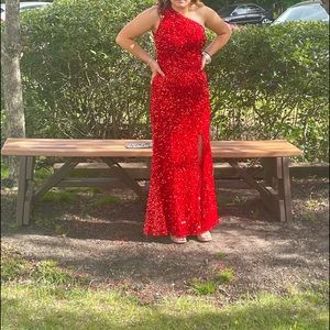 berlin nova one shoulder prom dress